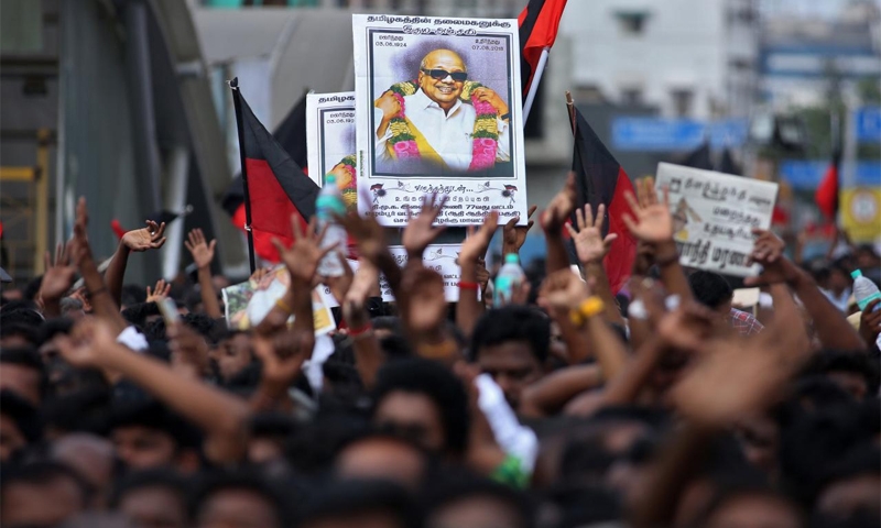 Two dead in stampede at Indian politician’s funeral