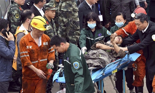 Toll in China mining accident at 21