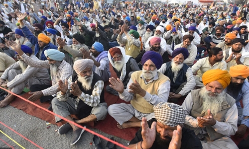 Farmers' protest: Security heightened at India's Red Fort, Singhu border