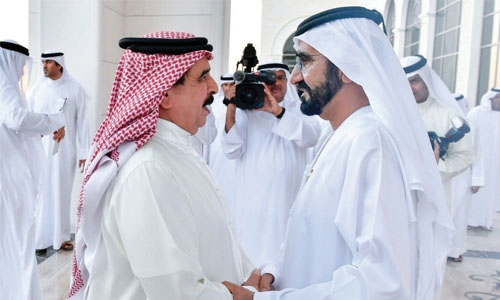 HM King Hamad, UAE leaders hold bilateral talks