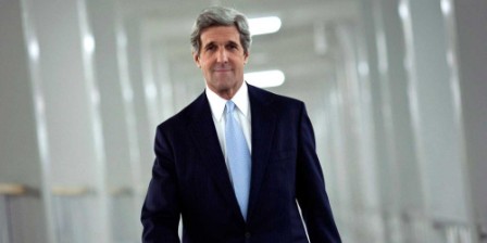 Kerry arrives in Qatar 