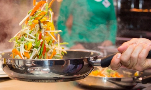 Cookery contest today 