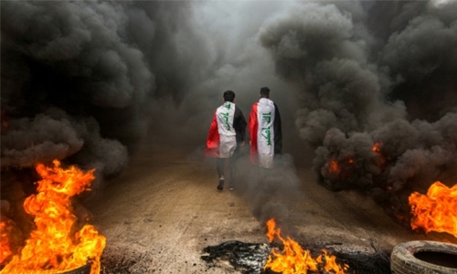Protests rage in Iraq 