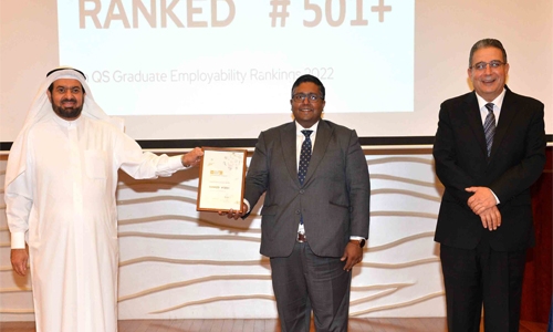 Applied Science University ranked among top 550 universities globally 