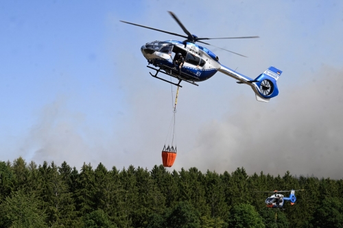 Around 1,800 Evacuated as Wildfire Spreads in Germany
