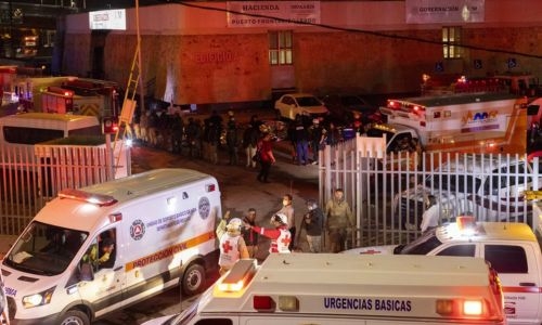 Mexican official charged over death of 40 migrants in fire