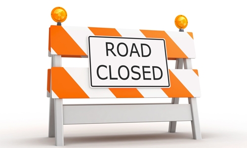 Eker-Alba westbound left lane to be closed Eker-Alba westbound left lane to be closed