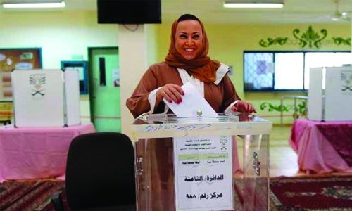US calls first Saudi poll open to women 'historic milestone'