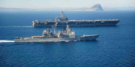 US sends carrier to Yemen waters with eye on Iran convoy US sends carrier to Yemen waters with eye on Iran convoy