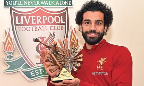 Salah named African player