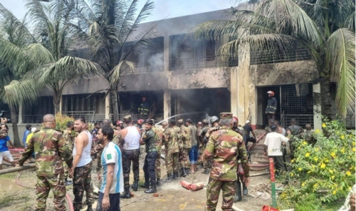 Bangladesh Air Force Jet Crashes into Dhaka School