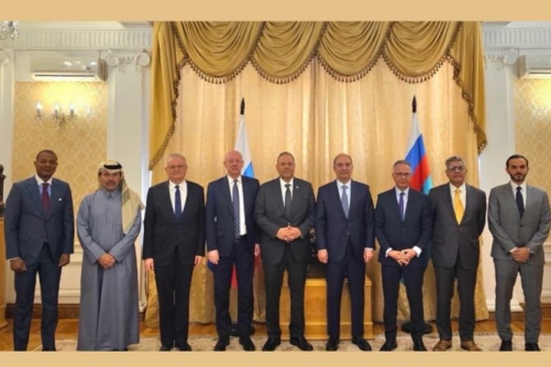 GCC, Jordan Envoys Hold Talks with Russia on Regional Escalation