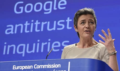 EU anti-trust chief targets Google's Android