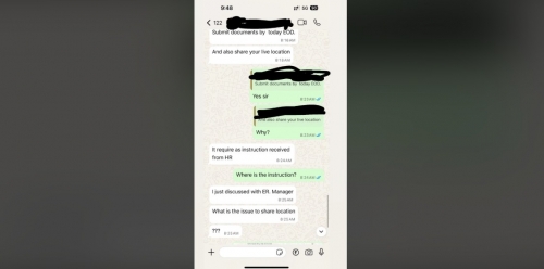 Boss Asks Employee for Live Location to Approve Sick Leave, Internet Reacts Boss Asks Employee for Live Location to Approve Sick Leave, Internet Reacts