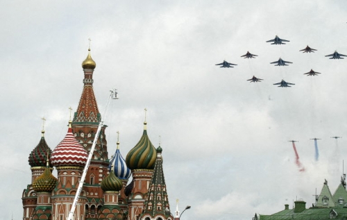Fire breaks out at Moscow's iconic St. Basil's Cathedral