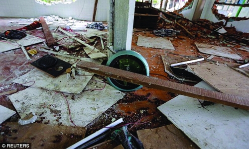 Buddhists torch mosque in Myanmar