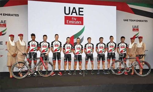UAE Team Emirates confirm roster