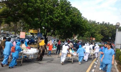 Six killed in Malaysia hospital fire