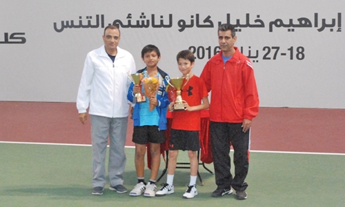 Ken outplays Sparsh for tennis title 