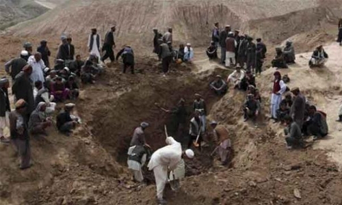 30 killed in gold mine collapse in Afghanistan