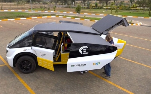 'Game-changer': solar ambulance completes test run in Kenya