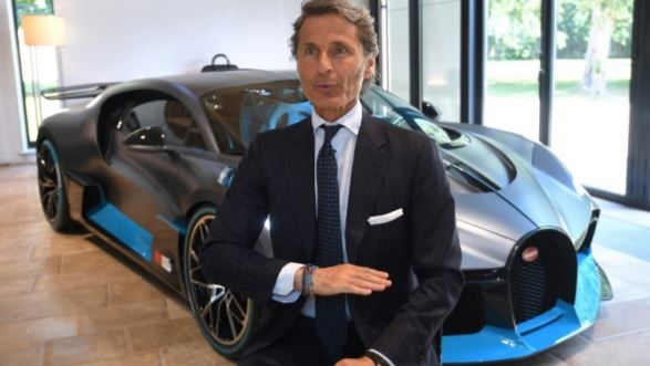 Bugatti touts green ambitions while storming full speed ahead
