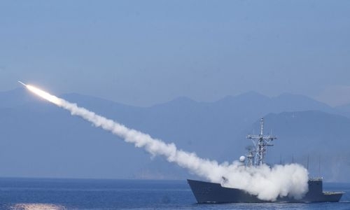 China fires multiple missiles around Taiwan