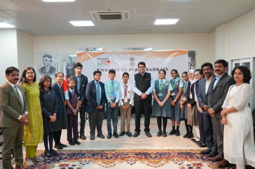 ‘Sastra Pratibha’ winners inspired at Embassy interaction