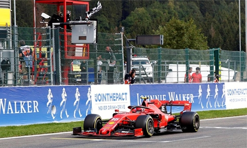 Leclerc claims first victory in F1 Leclerc claims first victory in F1