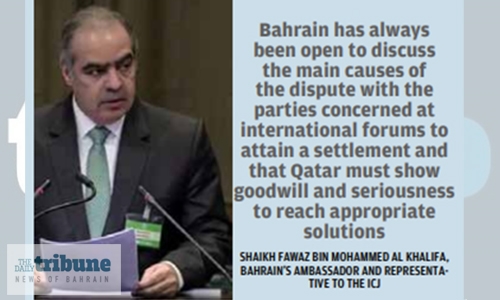 Qatar measures linked to regional peace and security, Quartet tells ICJ