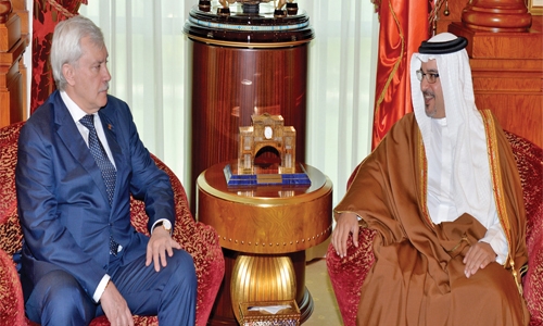 Crown Prince lauds Bahrain-Russia ties Crown Prince lauds Bahrain-Russia ties