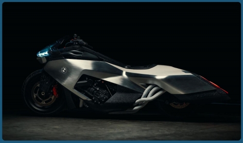 BMW Unveils Futuristic Vision K18 Concept Bike