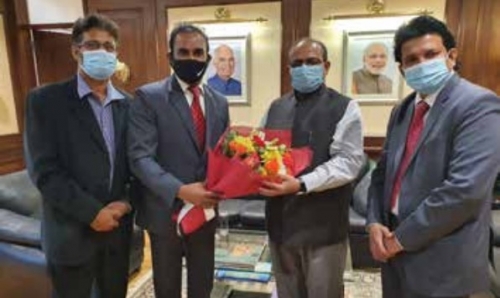 New Indian Ambassador welcomed