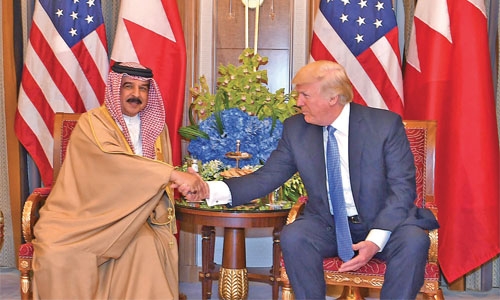 No more strain in US-Bahrain ties: Trump