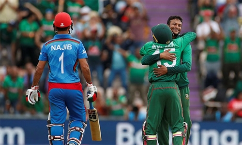 Tigers sink Afghanistan 