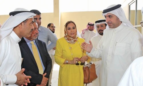 Bahrain Minister visits Sitra, Nabih Saleh