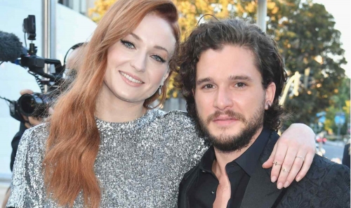 Sophie Turner found it ‘weird’ having Kit Harington play her lover