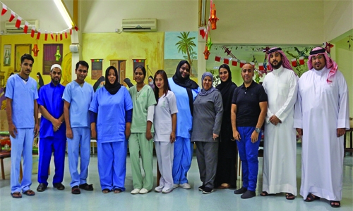 KHCB staff shares iftar with elderly
