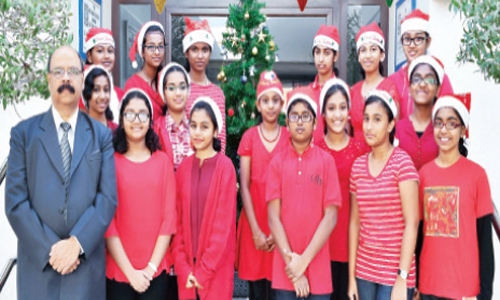  The New Indian School Bahrain celebrates Christmas 