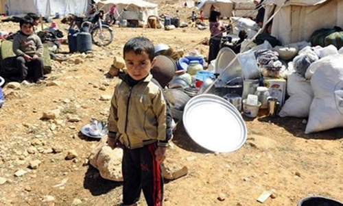 More than 80% of Syrians live below the poverty line