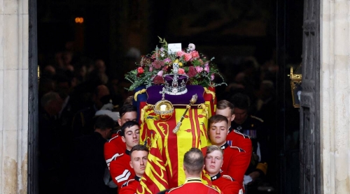 Queen Elizabeth II put to rest with Philip, her parents in Windsor chapel