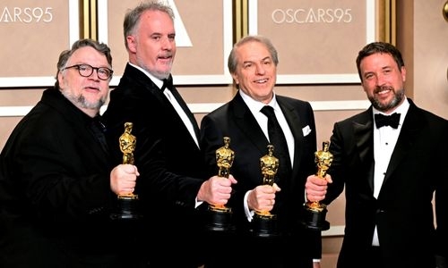 'Guillermo del Toro's Pinocchio' wins best animated film Oscar