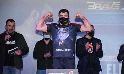 BRAVE CF announces weigh-in results for Sochi event