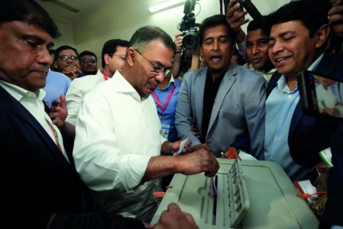 Bangladesh nationalists celebrate landslide win Bangladesh nationalists celebrate landslide win