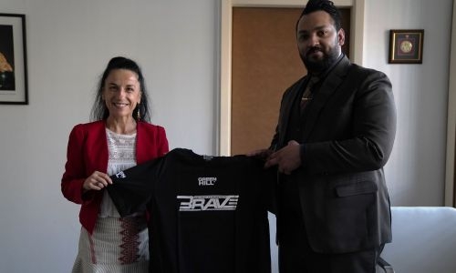 BRAVE CF President Mohammed Shahid meets with Bahrain’s French Deputy Ambassador ahead of BRAVE CF 74 BRAVE CF President Mohammed Shahid meets with Bahrain’s French Deputy Ambassador ahead of BRAVE CF 74