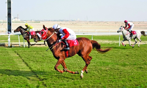 William Blake wins in feature race William Blake wins in feature race