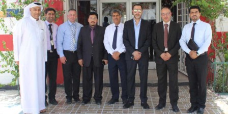 Talal Kanoo visits Al Jabriya Technical School