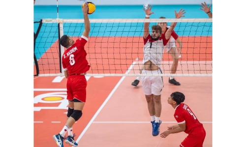 Bahrain through to West Asian volleyball semis Bahrain through to West Asian volleyball semis