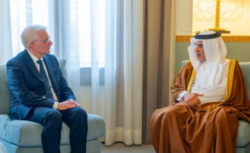 HRH Crown Prince and Prime Minister Receives New Israeli Ambassador