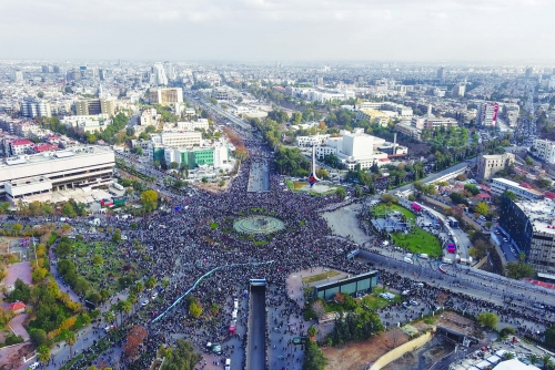Tens of thousands celebrate as Syria marks one year since Assad’s ouster Tens of thousands celebrate as Syria marks one year since Assad’s ouster